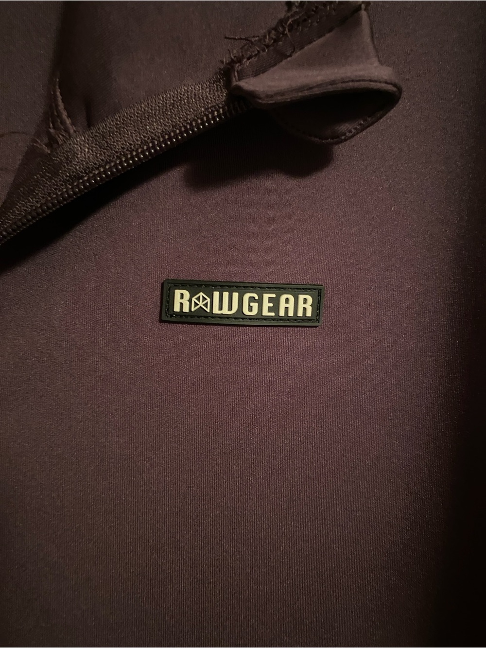 Rawgear Men’s Full-Zip Hooded Jacket in Plum Size L - Picture 4 of 8